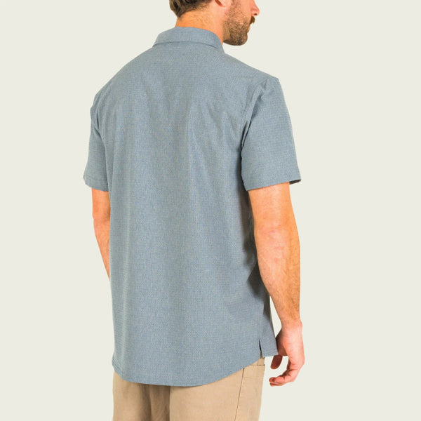 Lenwood Tech Shortsleeve Shirt - Steel