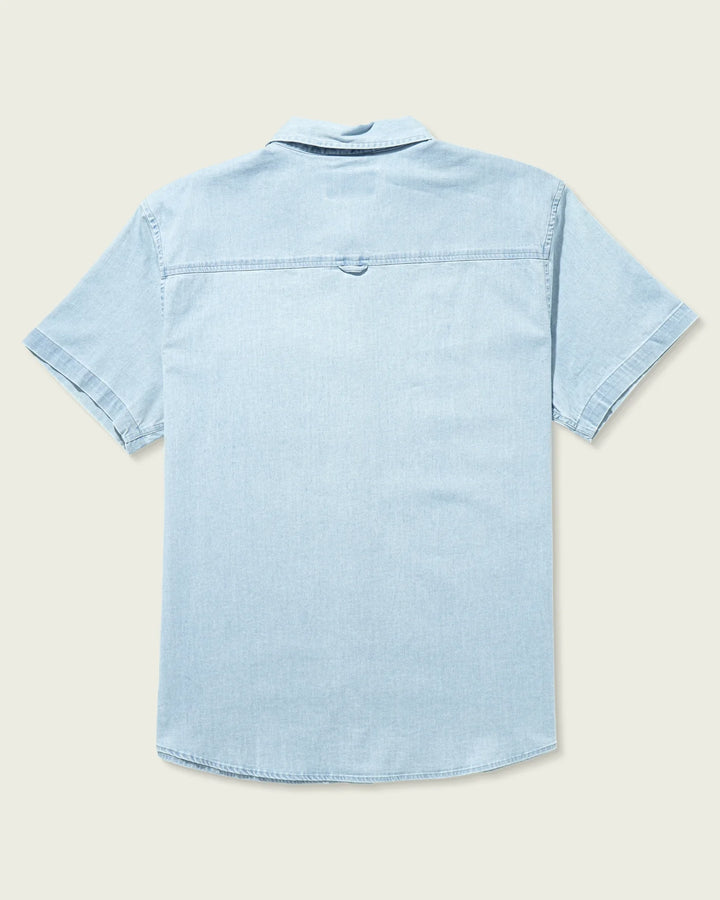 Delray Denim Short Sleeve Shirt - Light Denim