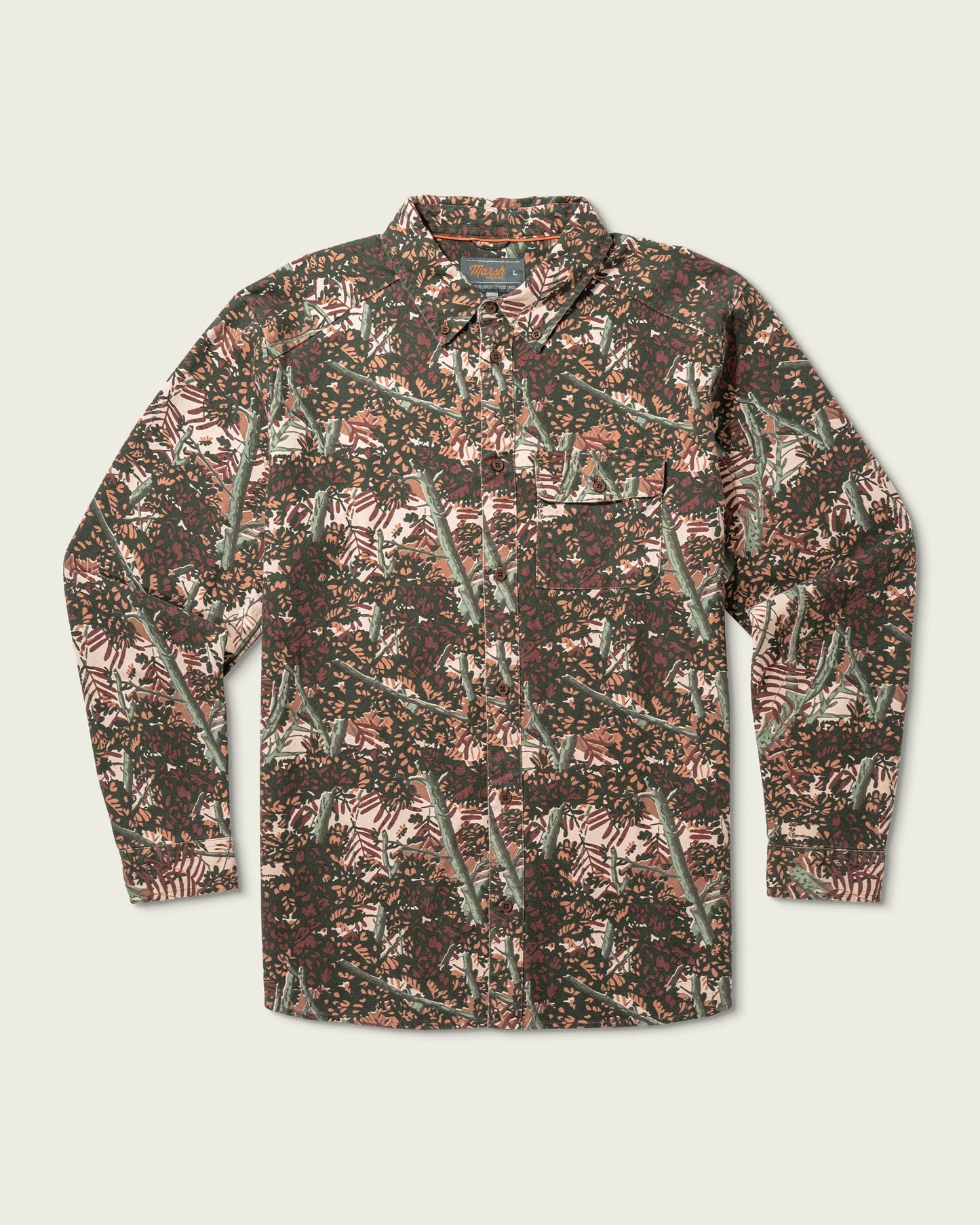 Folly Flannel - Bushland Camo