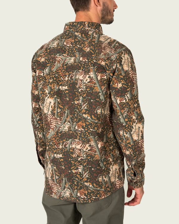 Folly Flannel - Bushland Camo