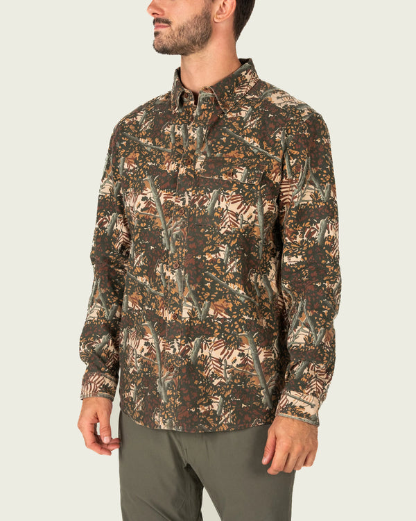 Folly Flannel - Bushland Camo