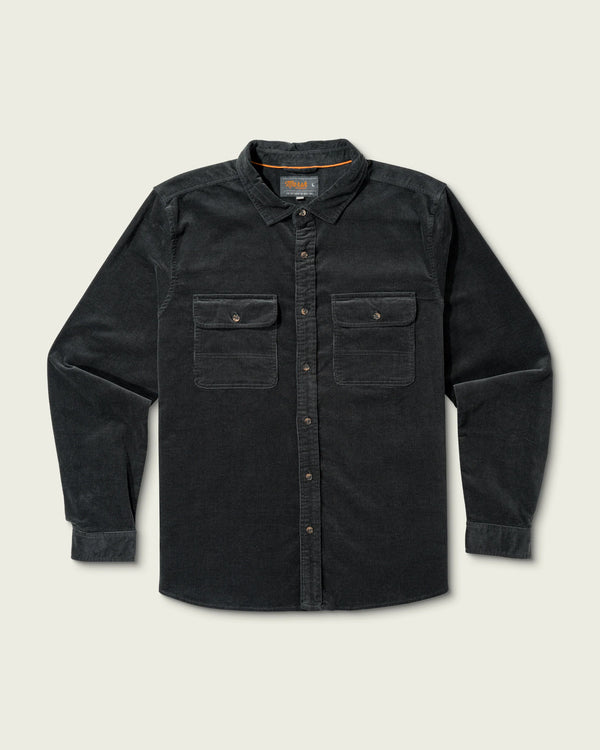 South End Cord Shirt - Raven