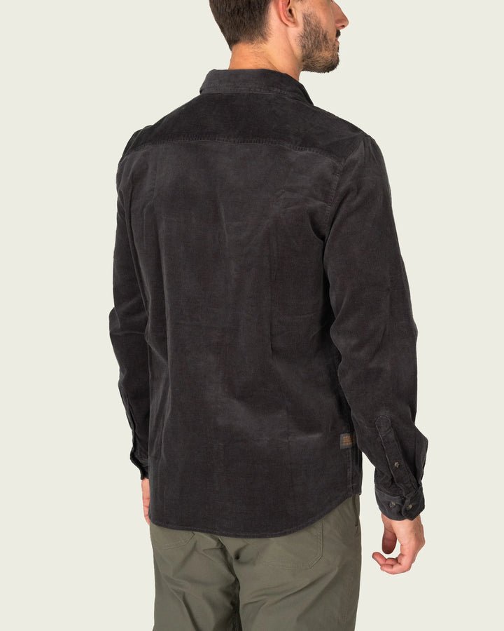 South End Cord Shirt - Raven