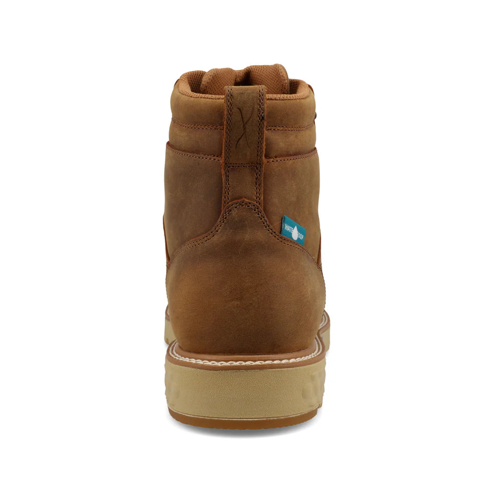 6" Work Boot Nano Composite Toe - Golden Saddle