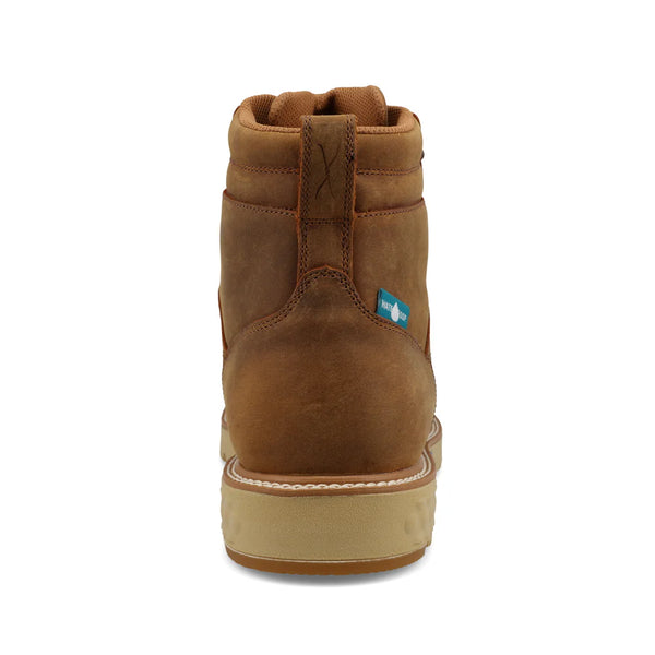 6" Work Boot Nano Composite Toe - Golden Saddle