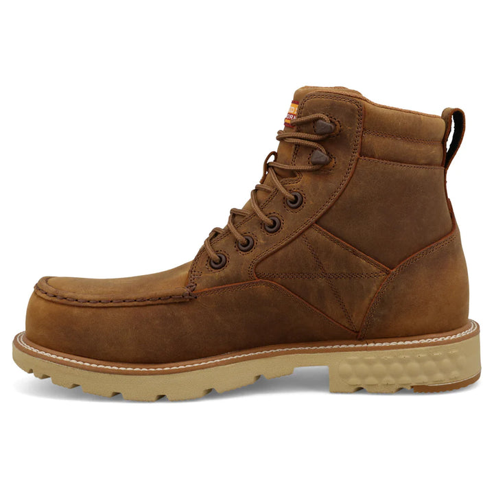 6" Work Boot Nano Composite Toe - Golden Saddle