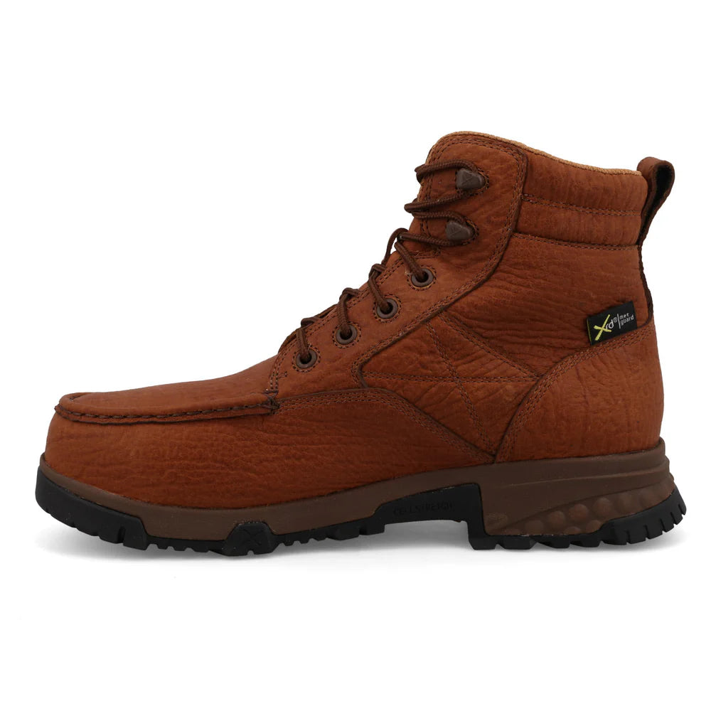 6" Work Boot Nano Composite Toe - Rust