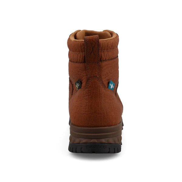 6" Work Boot Nano Composite Toe - Rust