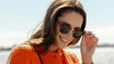 Brooklines Women's Sunglasses - Matte Tortoise Shell & Gold Polarized