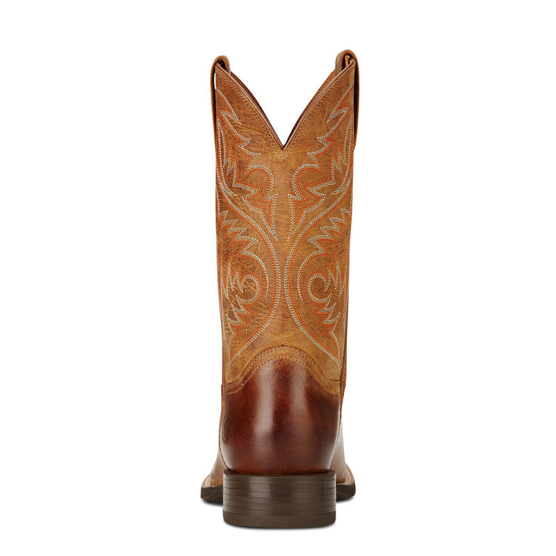 Men's Sport Herdsman Western Boot - Powder Brown