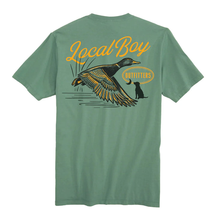 Moonlit Mallard SS Tee - Light Green