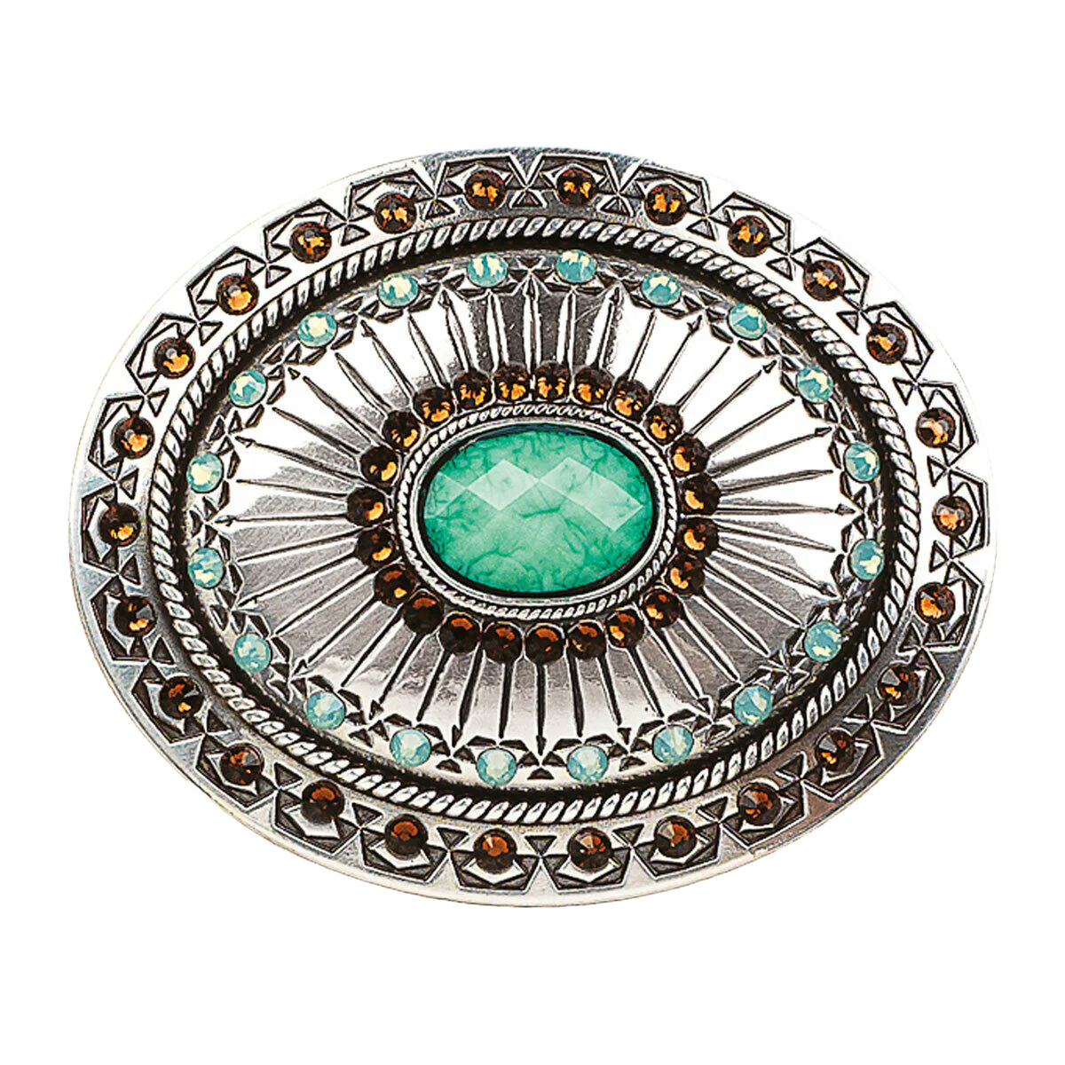 Blazin Roxx Tribal Stamp Belt Buckle