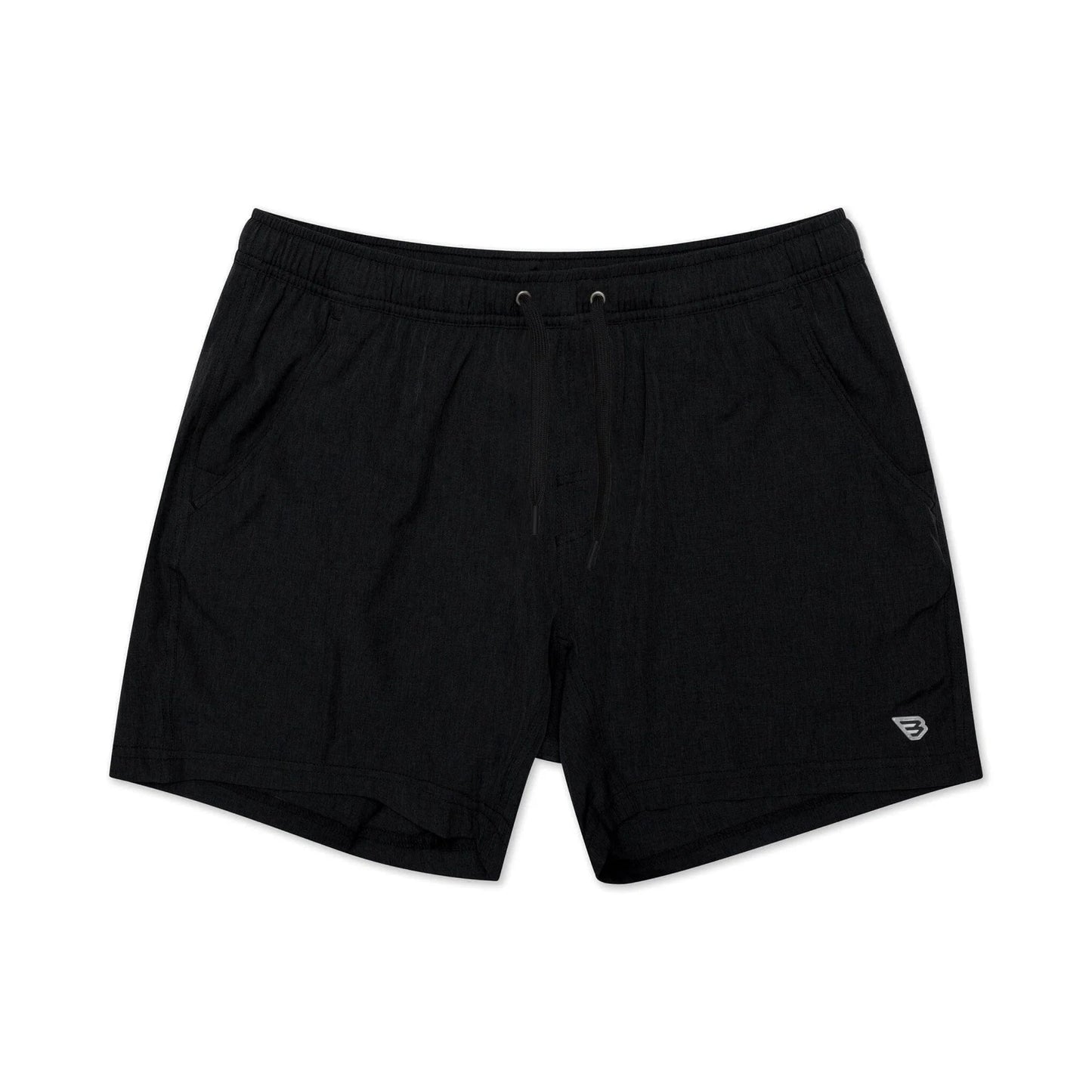 5.5" Athletic Short - Heather Black - Retro Duck Camo