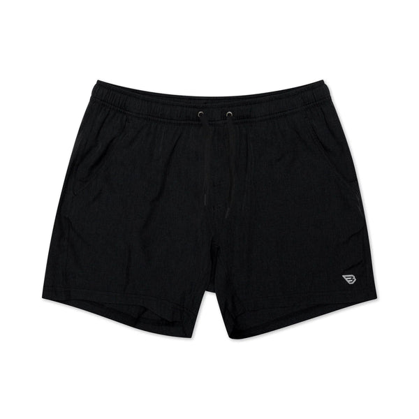 5.5" Athletic Short - Heather Black - Retro Duck Camo