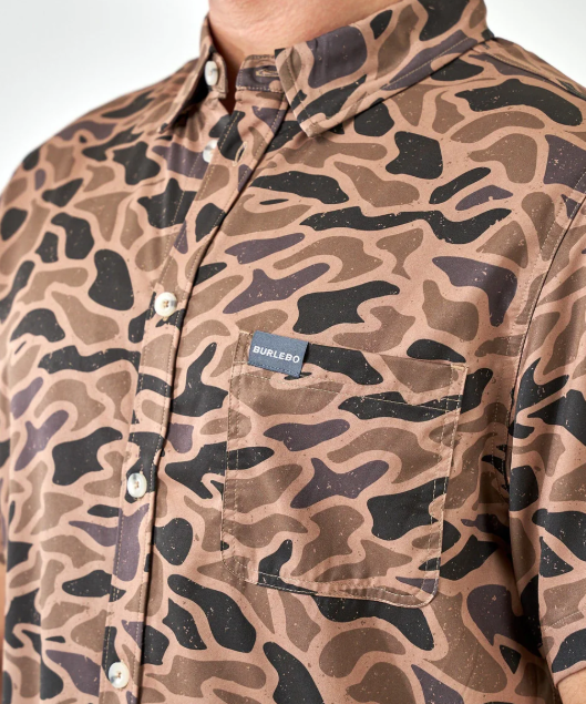 Performance Button Up - Gauge Camo