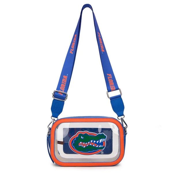 University of Florida Gators Stadium Clear Crossbody Bag - Blue