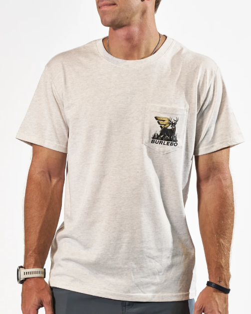 For The Outdoors SS Tee - Oatmeal