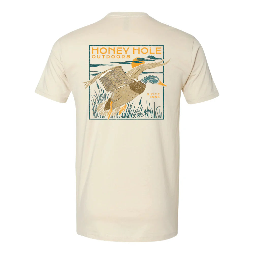 Night Flight SS Tee - Natural
