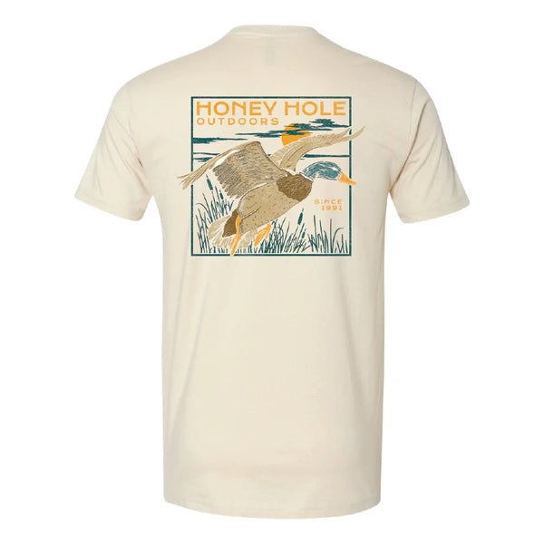 Night Flight SS Tee - Natural