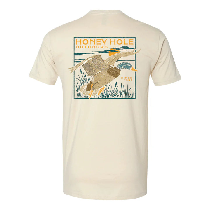 Night Flight SS Tee - Natural