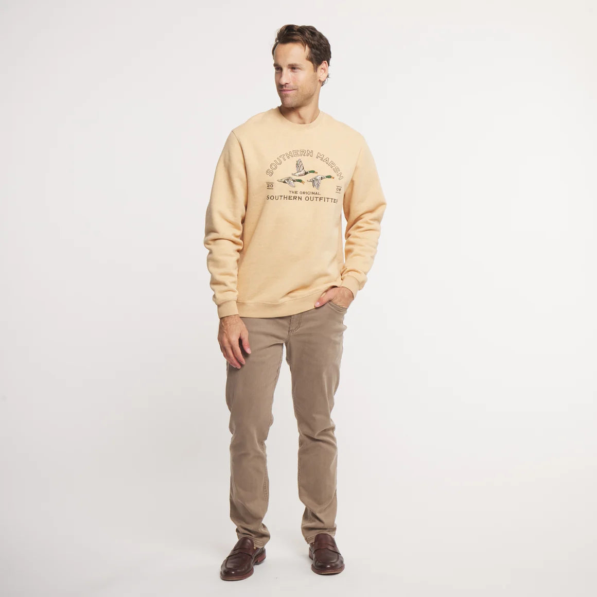 Searcy Heather Sweatshirt - Khaki