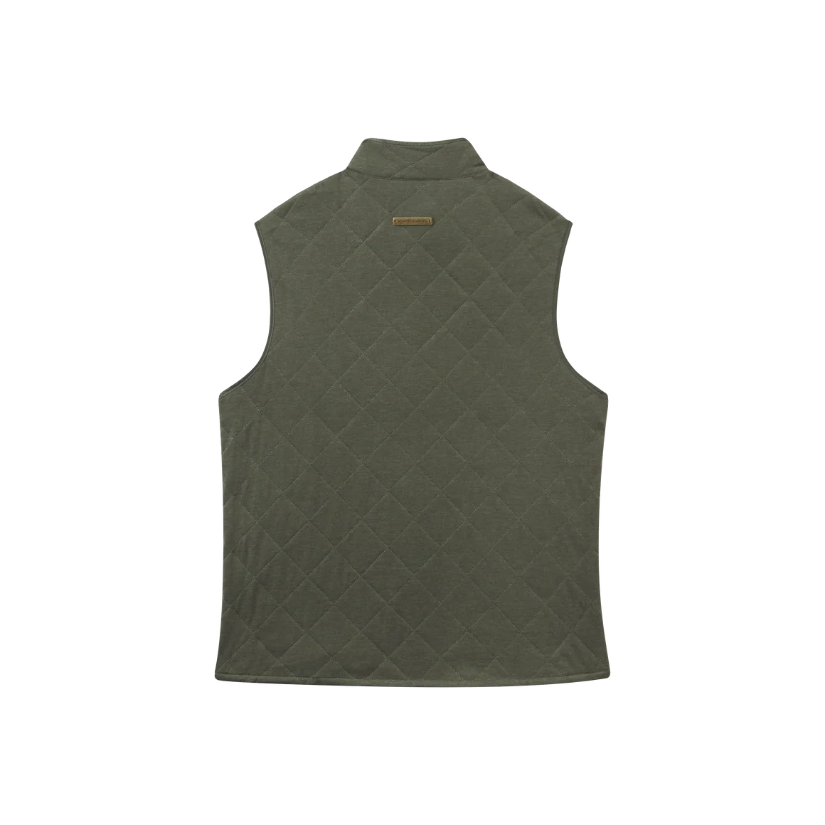 Florence Quilted Vest - Dark Fern