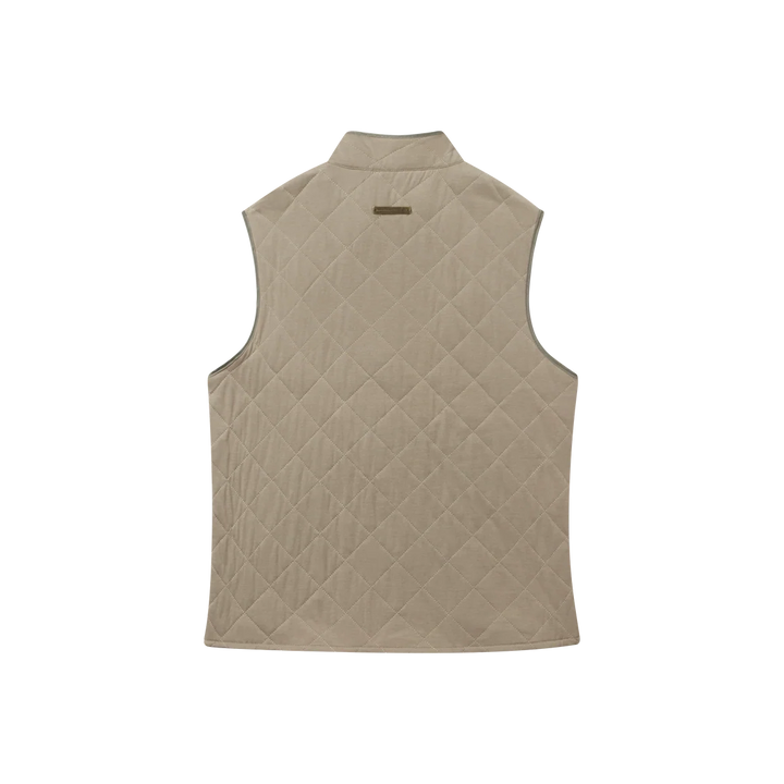 Florence Quilted Vest - Stonewall Olive