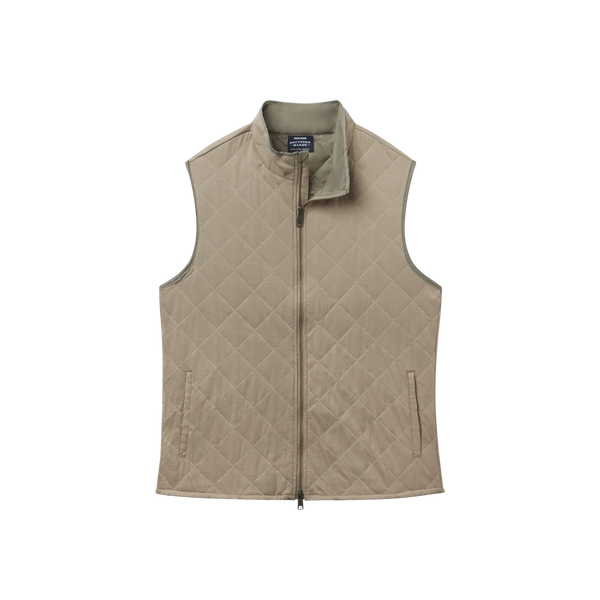 Florence Quilted Vest - Stonewall Olive