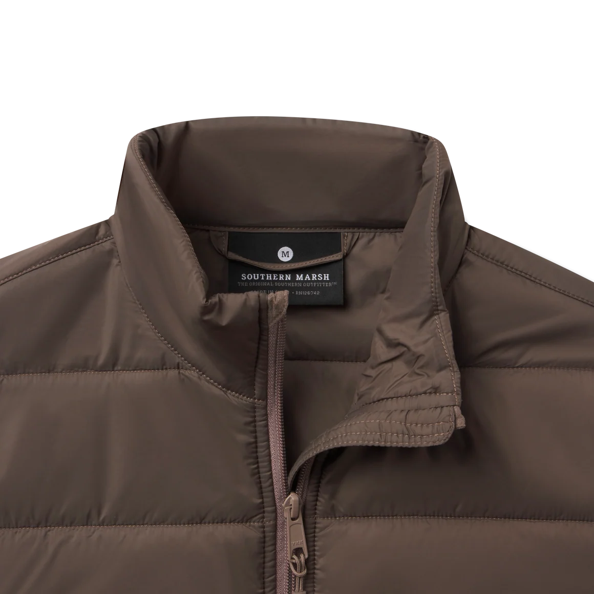 Wesner Quilted Jacket - Burnt Taupe