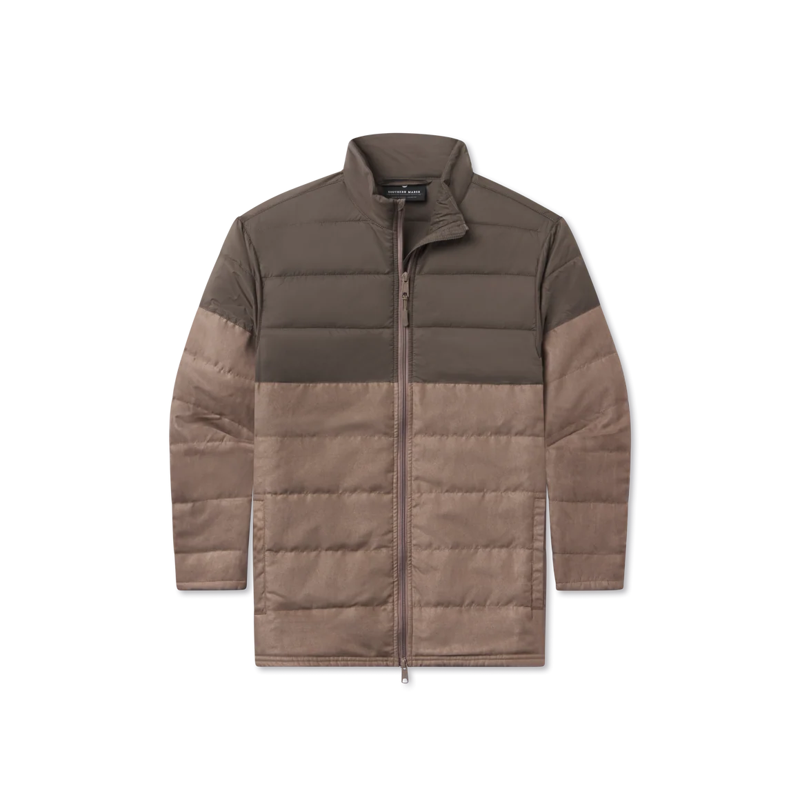 Wesner Quilted Jacket - Burnt Taupe