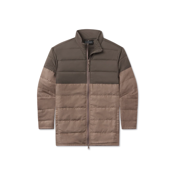 Wesner Quilted Jacket - Burnt Taupe