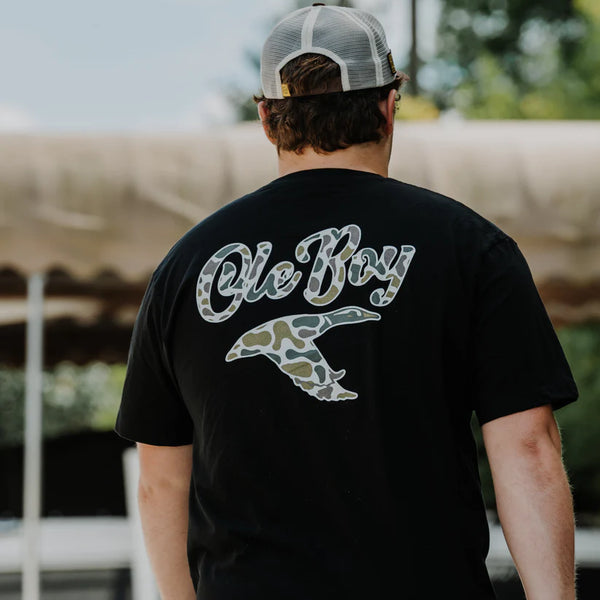 Ole Boy Camo Game - Black