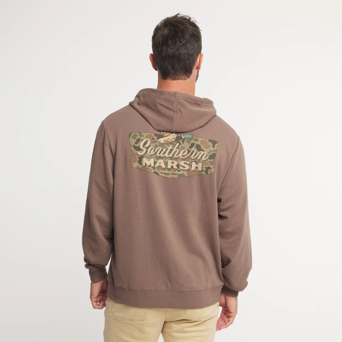 Surfside Hoodie - Inflight Badge - Terra Brown