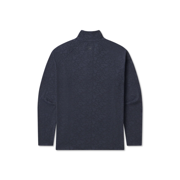 Sagaponack Performance Quarterzip - Navy Camo