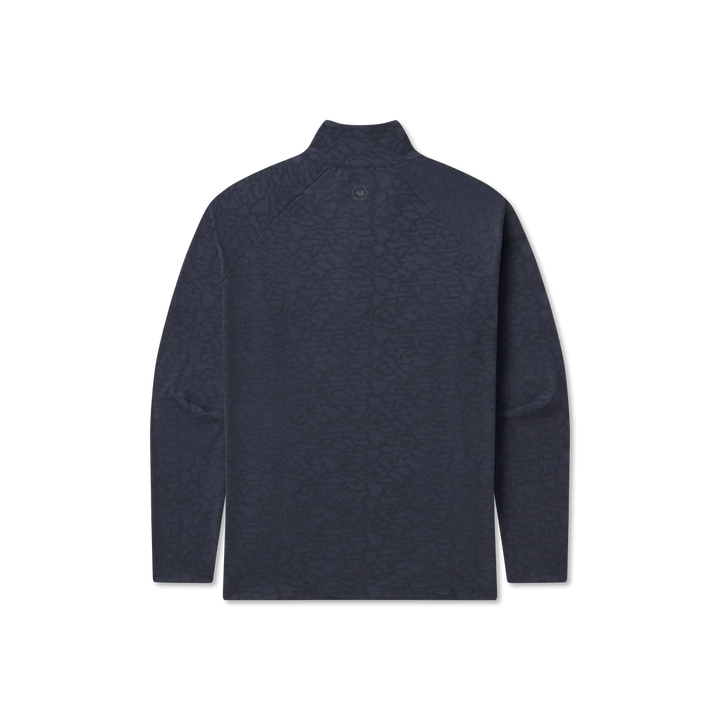 Sagaponack Performance Quarterzip - Navy Camo