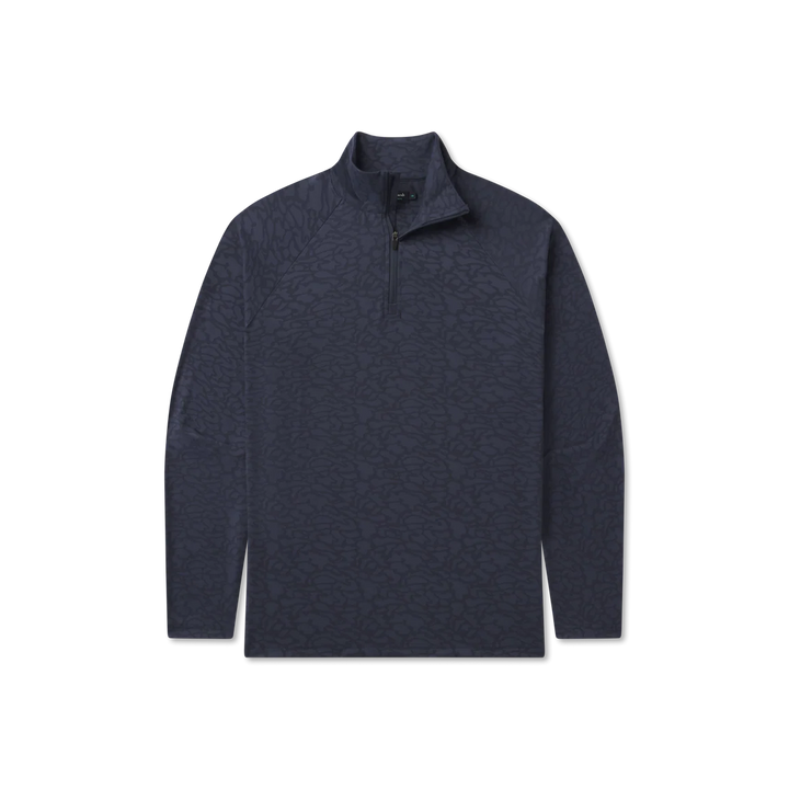 Sagaponack Performance Quarterzip - Navy Camo