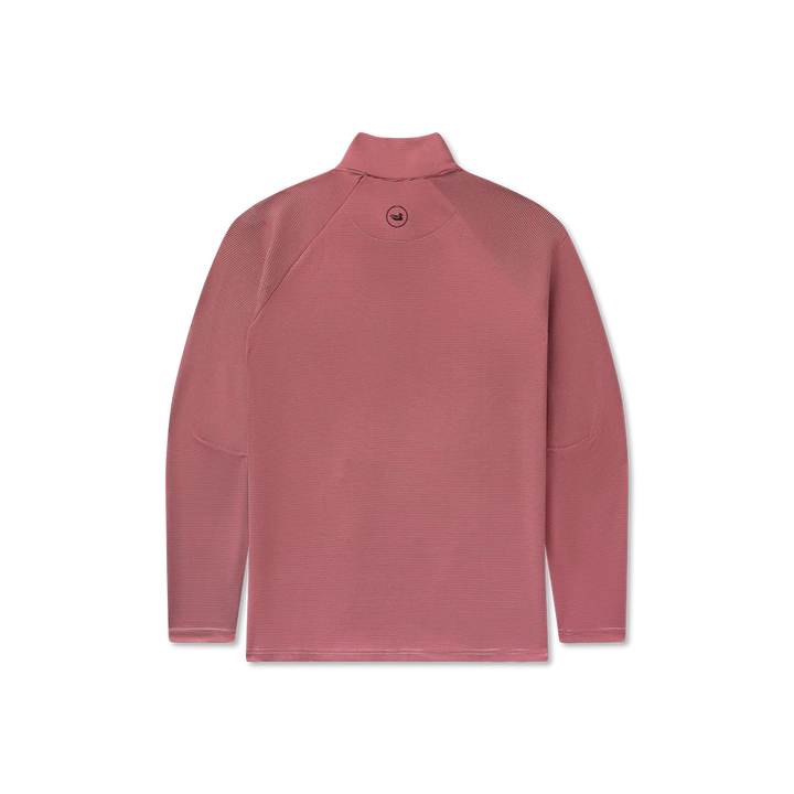 Southampton Performance Quarter Zip - Maroon & Gray