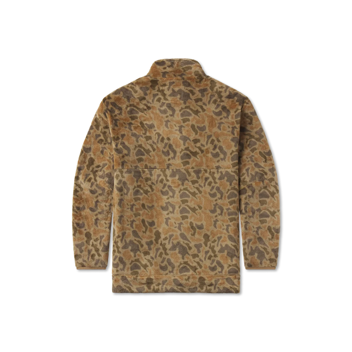 Wadsworth Fleece Pullover - Retro Camo - Light Brown