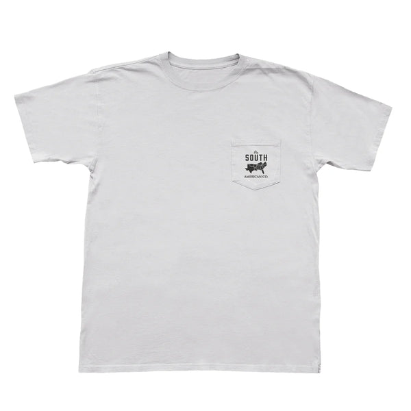 God's Country Short Sleeve Pocket Tee - Oyster
