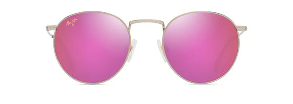 Pukaua Shiny Light Gold with Pink & Yellow w/ MAUI Sunrise Lenses