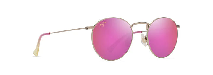 Pukaua Shiny Light Gold with Pink & Yellow w/ MAUI Sunrise Lenses