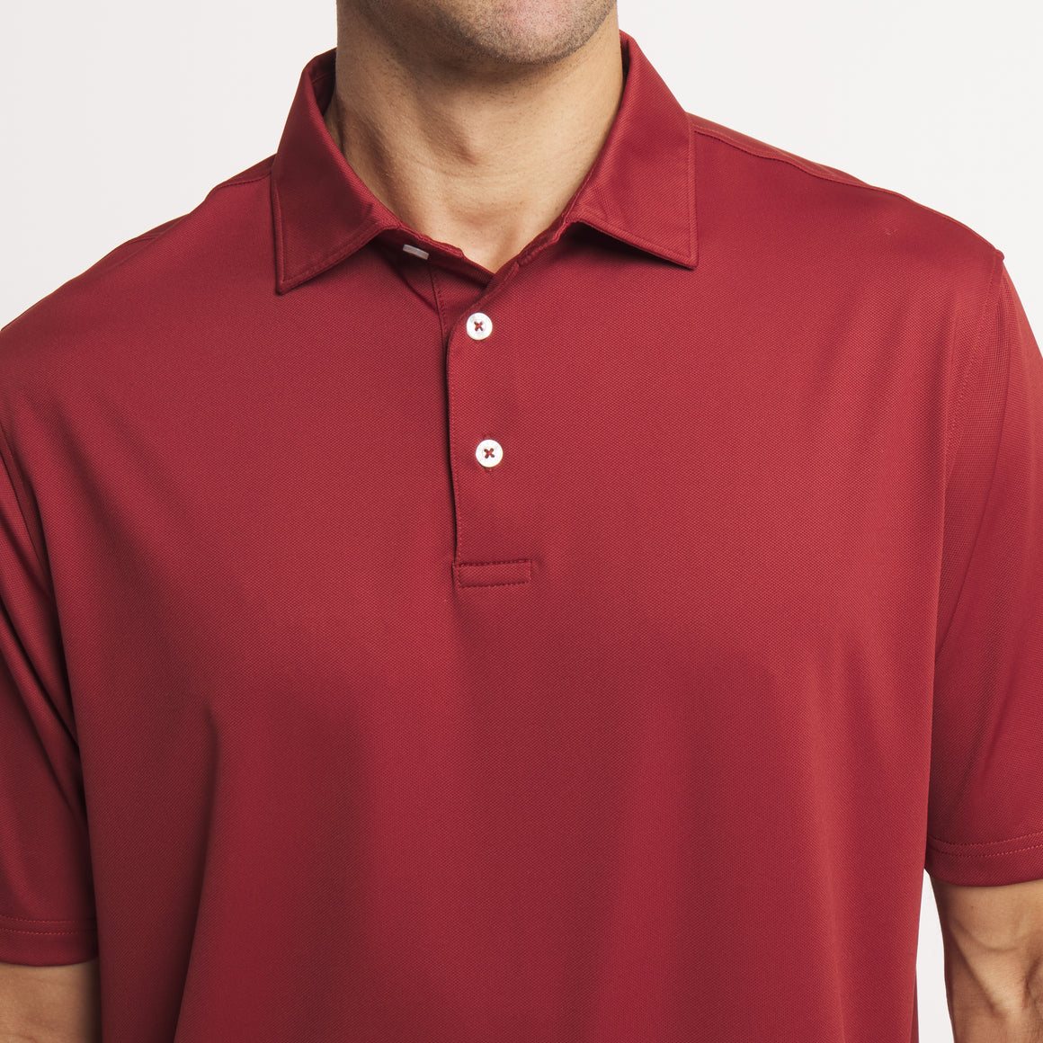 Ballycastle Performance Polo - Maroon