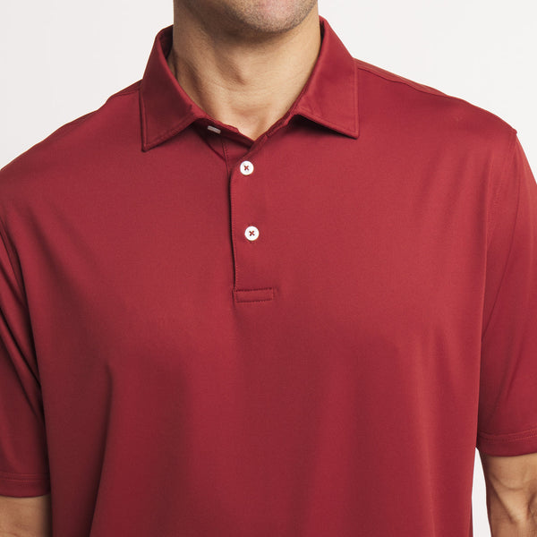 Ballycastle Performance Polo - Maroon