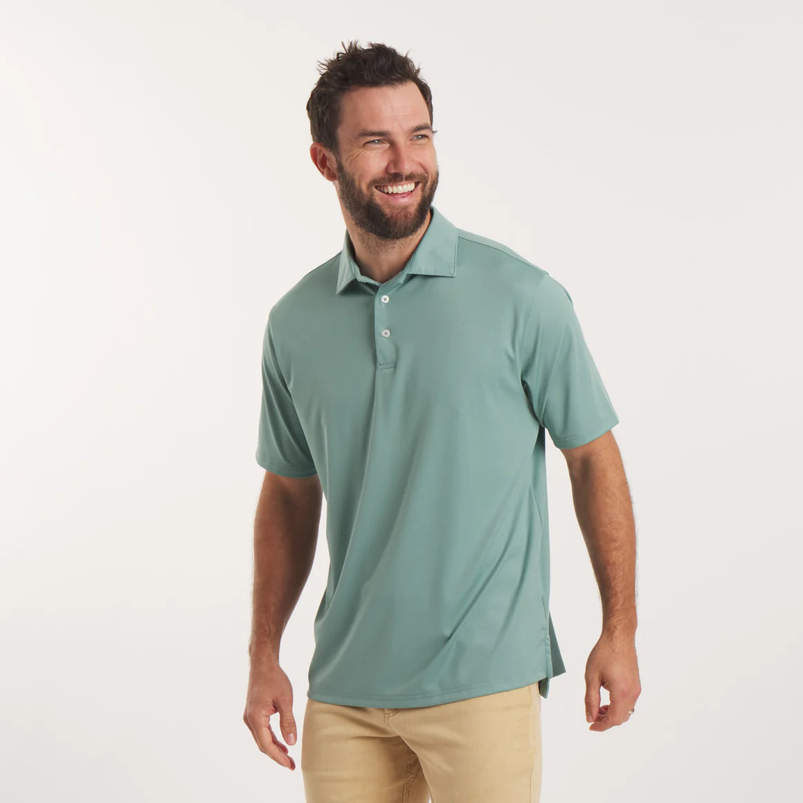 Ballycastle Performance Polo - Seafoam