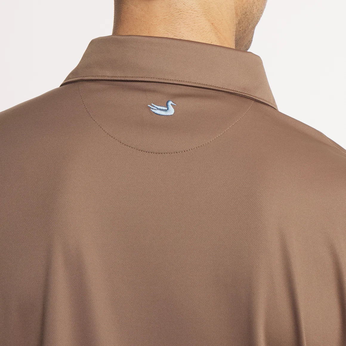 Ballycastle Performance Polo - Stone Brown