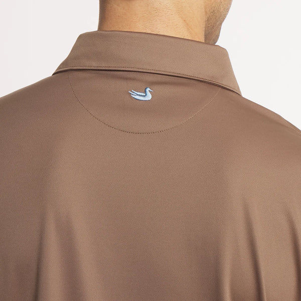 Ballycastle Performance Polo - Stone Brown