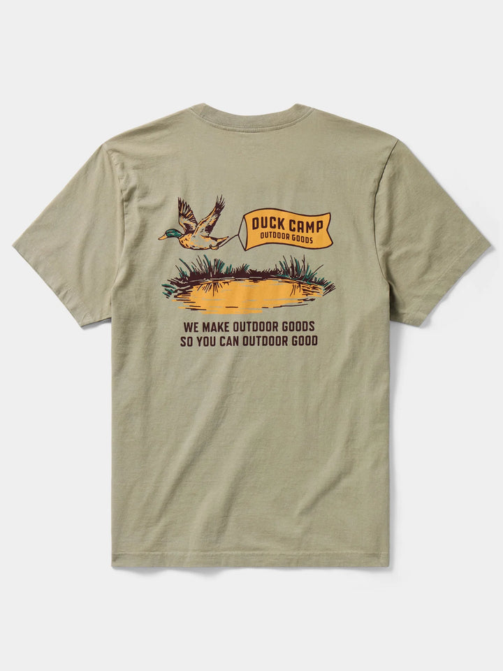 Banner Day T-Shirt - Vintage Khaki