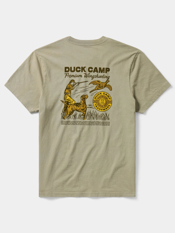 Brass Shot T-Shirt - Vintage Khaki