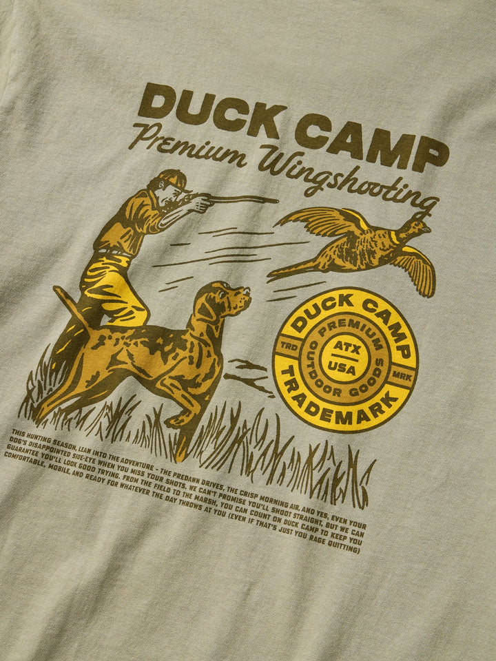Brass Shot T-Shirt - Vintage Khaki