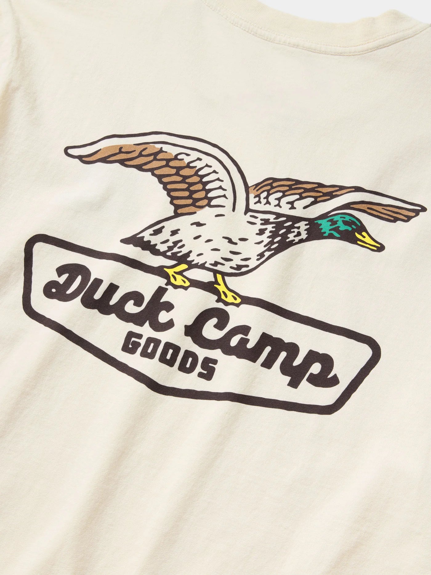 Duck Camp Shop T-Shirt - Ivory